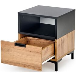 Noptiera Halmar Silvia (Wotan Oak/Black) Thumb