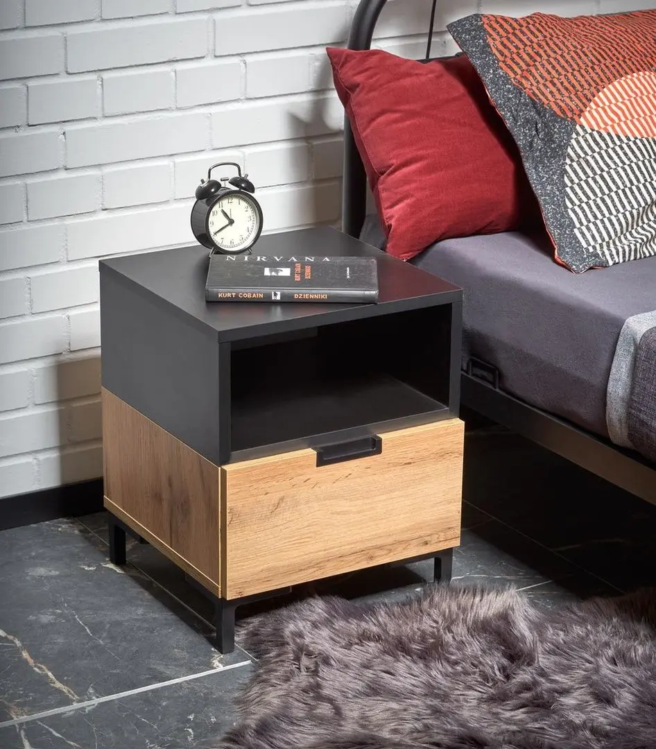 Noptiera Halmar Silvia (Wotan Oak/Black)