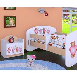 Noptiera Happy Babies Happy Animals with Hearts (White/Light Pear)