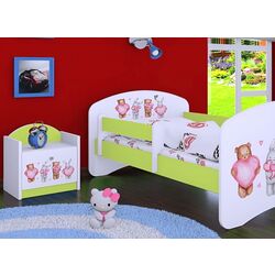 Noptiera Happy Babies Happy Animals with Hearts (White/Pastel Green)