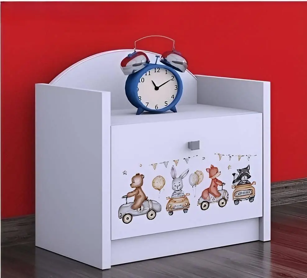 Noptiera Happy Babies Happy SZN02 Animals And Cars (White)