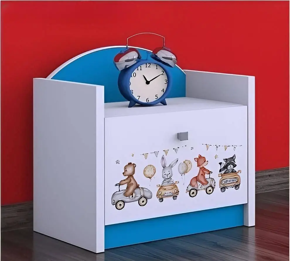 Noptiera Happy Babies Happy SZN02 Animals And Cars (White/Blue)