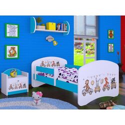 Noptiera Happy Babies Happy SZN02 Animals And Cars (White/Blue) Thumb