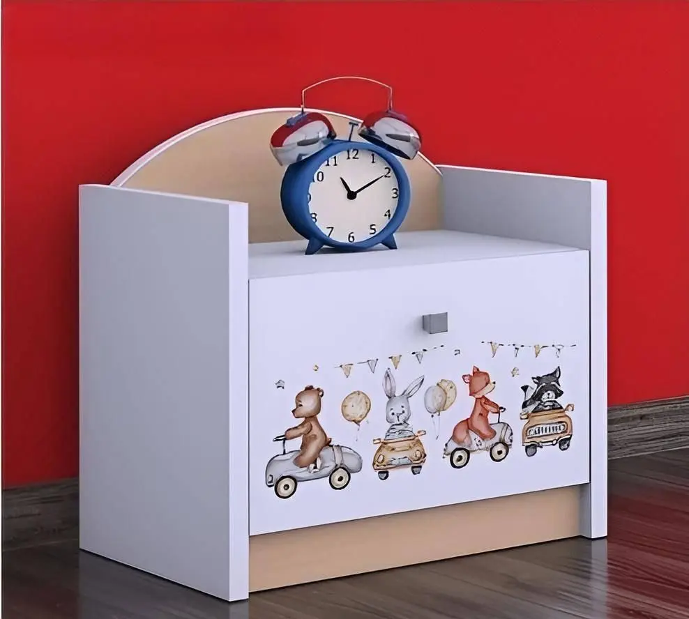 Noptiera Happy Babies Happy SZN02 Animals And Cars (White/Light Pear)