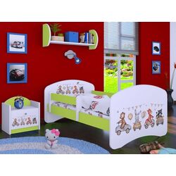 Noptiera Happy Babies Happy SZN02 Animals And Cars (White/Pastel Green) Thumb