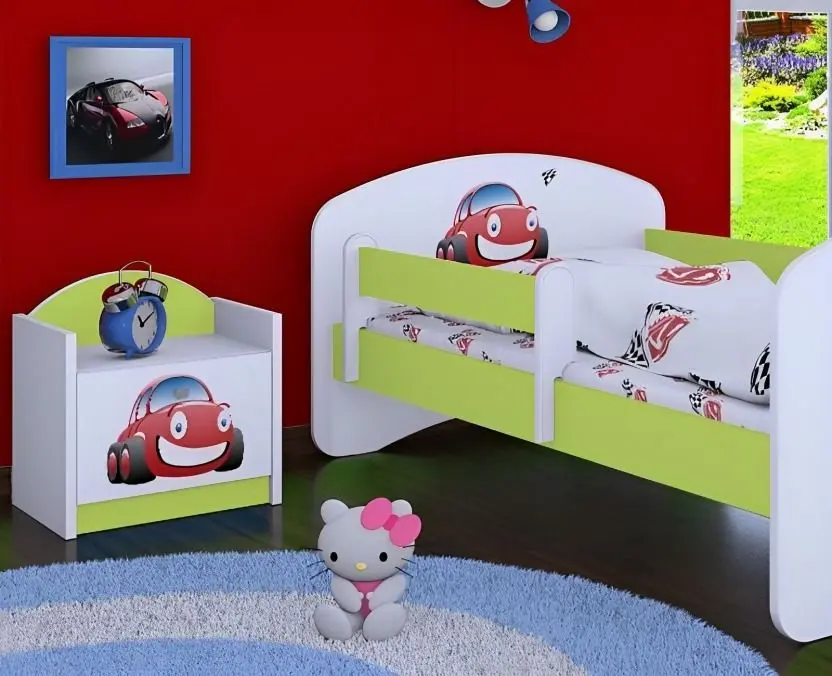 Noptiera Happy Babies Happy SZN02 Auto (White/Pastel Green)