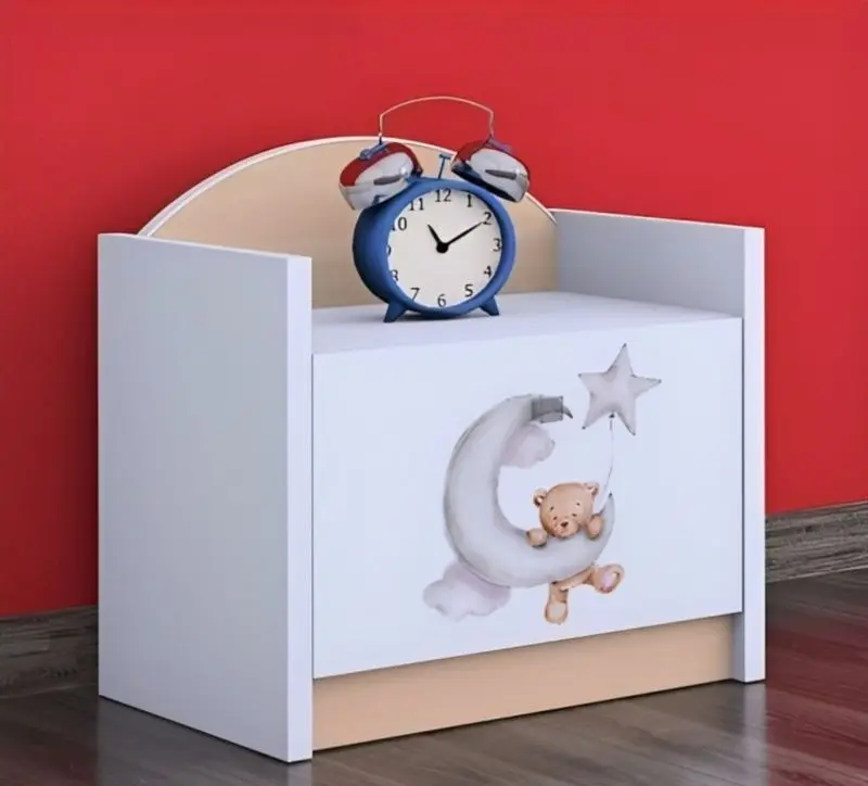 Noptiera Happy Babies Happy SZN02 Bear And Moon (White/Light Pear)