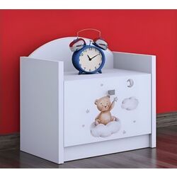 Noptiera Happy Babies Happy SZN02 Bear On Cloud (White) Thumb