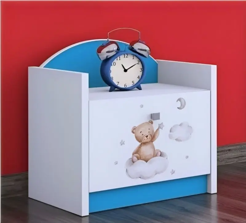 Noptiera Happy Babies Happy SZN02 Bear On Cloud (White/Blue)