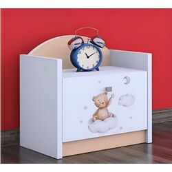 Noptiera Happy Babies Happy SZN02 Bear On Cloud (White/Light Pear) Thumb