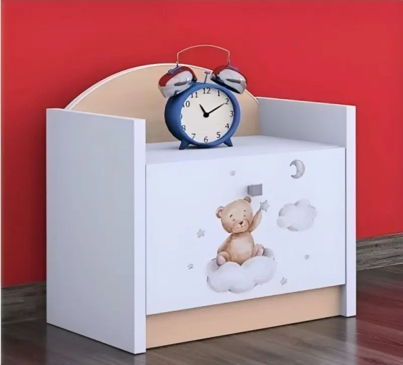 Noptiera Happy Babies Happy SZN02 Bear On Cloud (White/Light Pear)