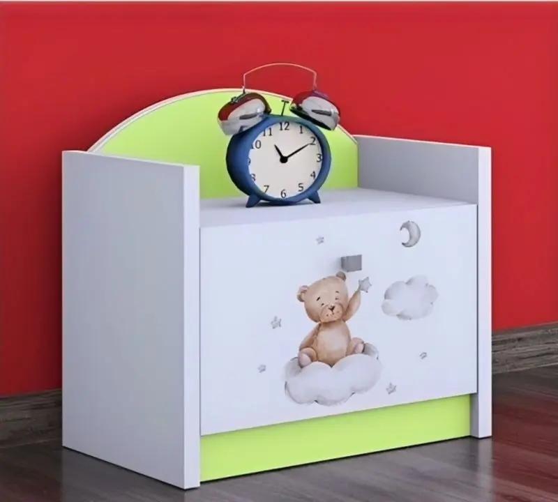 Noptiera Happy Babies Happy SZN02 Bear On Cloud (White/Pastel Green)