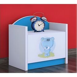 Noptiera Happy Babies Happy SZN02 Bear (White/Blue) Thumb