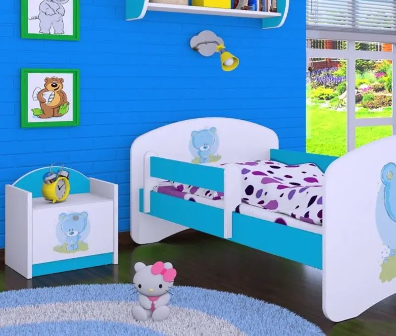 Noptiera Happy Babies Happy SZN02 Bear (White/Blue)