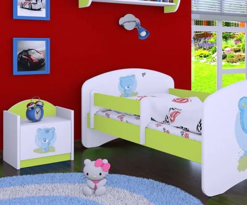 Noptiera Happy Babies Happy SZN02 Bear (White/Pastel Green)