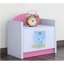 Noptiera Happy Babies Happy SZN02 Bear (White/Pink) Thumb