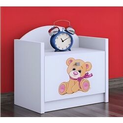 Noptiera Happy Babies Happy SZN02 Bear with Bow (White) Thumb