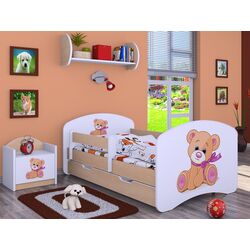 Noptiera Happy Babies Happy SZN02 Bear with Bow (White/Light Pear) Thumb