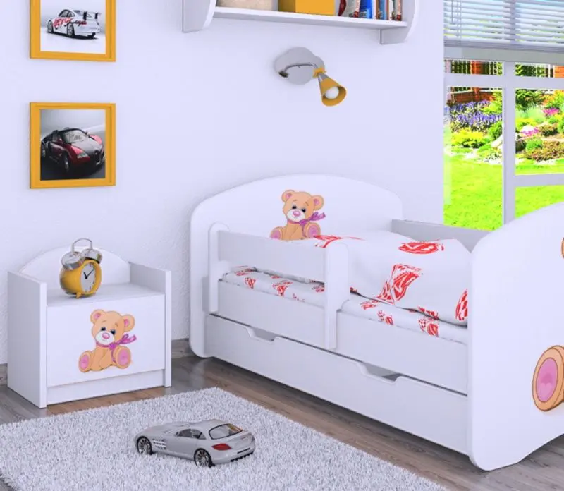 Noptiera Happy Babies Happy SZN02 Bear with Bow (White)