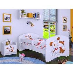 Noptiera Happy Babies Happy SZN02 Dog and Cat (White) Thumb