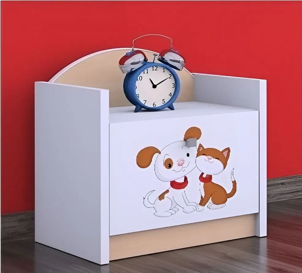 Noptiera Happy Babies Happy SZN02 Dog and Cat (White/Light Pear)