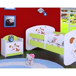 Noptiera Happy Babies Happy SZN02 Dog and Cat (White/Pastel Green)