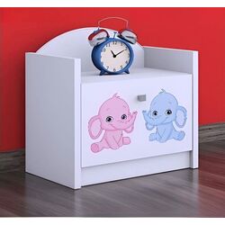 Noptiera Happy Babies Happy SZN02 Elephants (White) Thumb