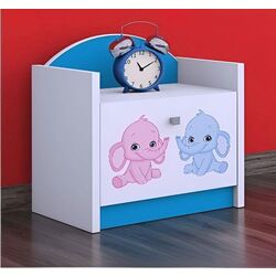 Noptiera Happy Babies Happy SZN02 Elephants (White/Blue) Thumb