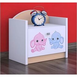 Noptiera Happy Babies Happy SZN02 Elephants (White/Light Pear) Thumb