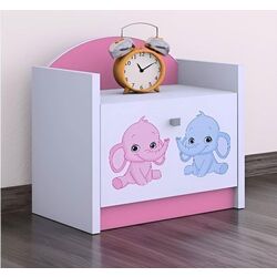 Noptiera Happy Babies Happy SZN02 Elephants (White/Pink) Thumb