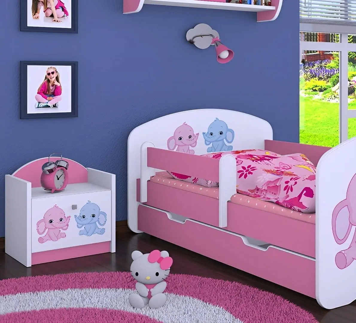 Noptiera Happy Babies Happy SZN02 Elephants (White/Pink)