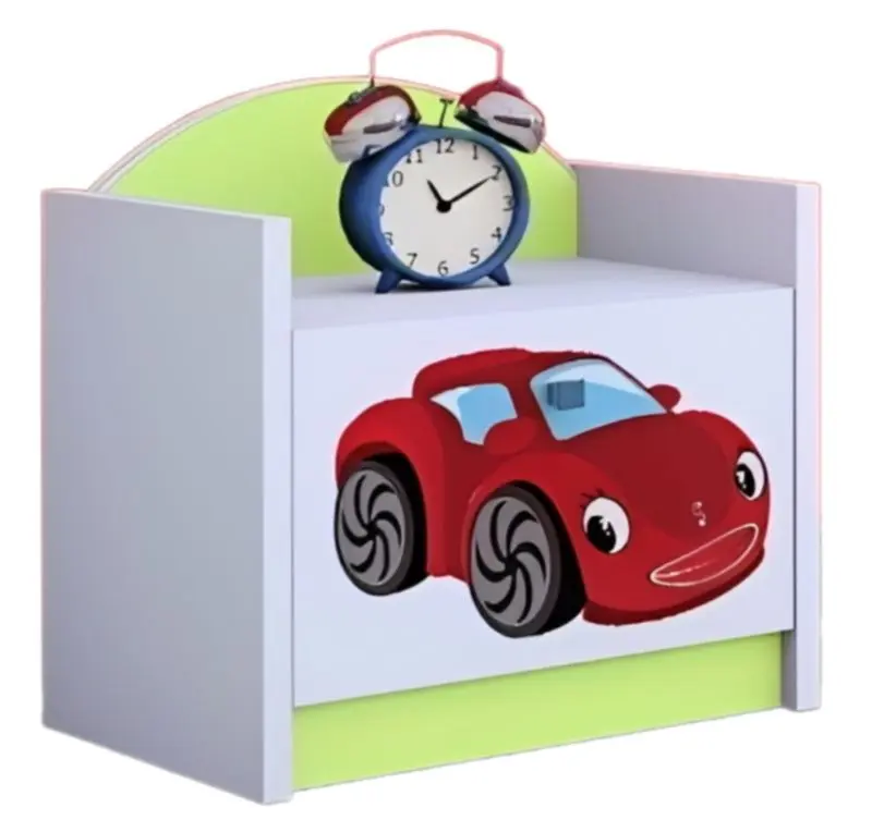 Noptiera Happy Babies Happy SZN02 Fairy Car (White/Pastel Green)