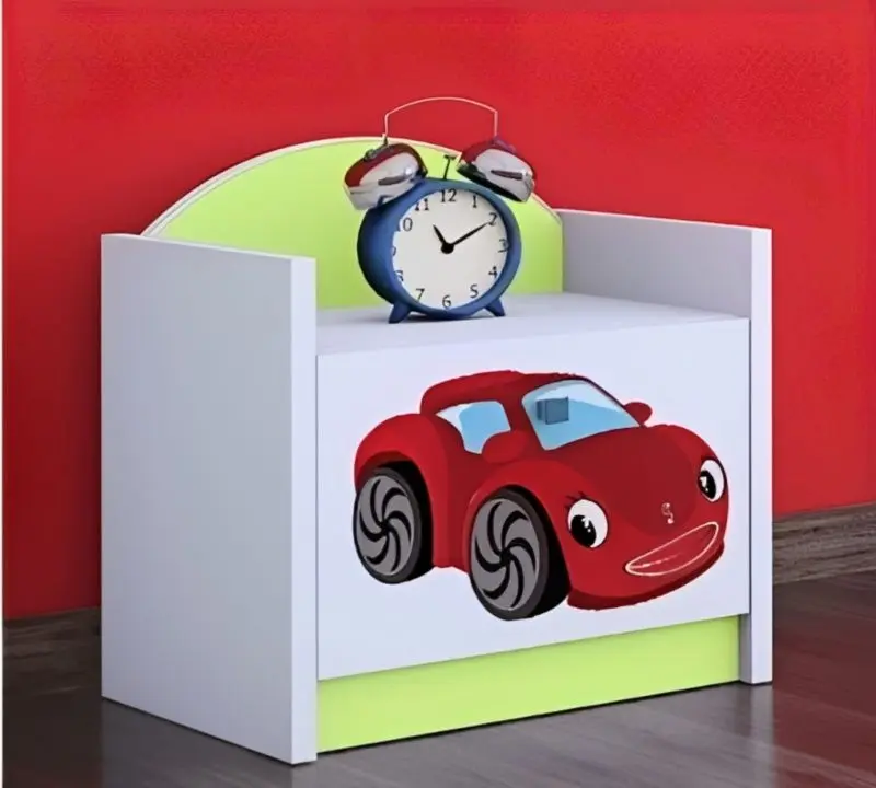 Noptiera Happy Babies Happy SZN02 Fairy Car (White/Pastel Green)