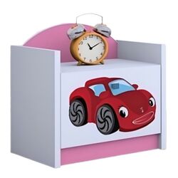 Noptiera Happy Babies Happy SZN02 Fairy Car (White/Pink) Thumb