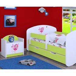 Тумба прикроватная Happy Babies Happy SZN02 Fairy (White/Pastel Green)