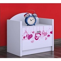 Noptiera Happy Babies Happy SZN02 Falling Hearts (White) Thumb