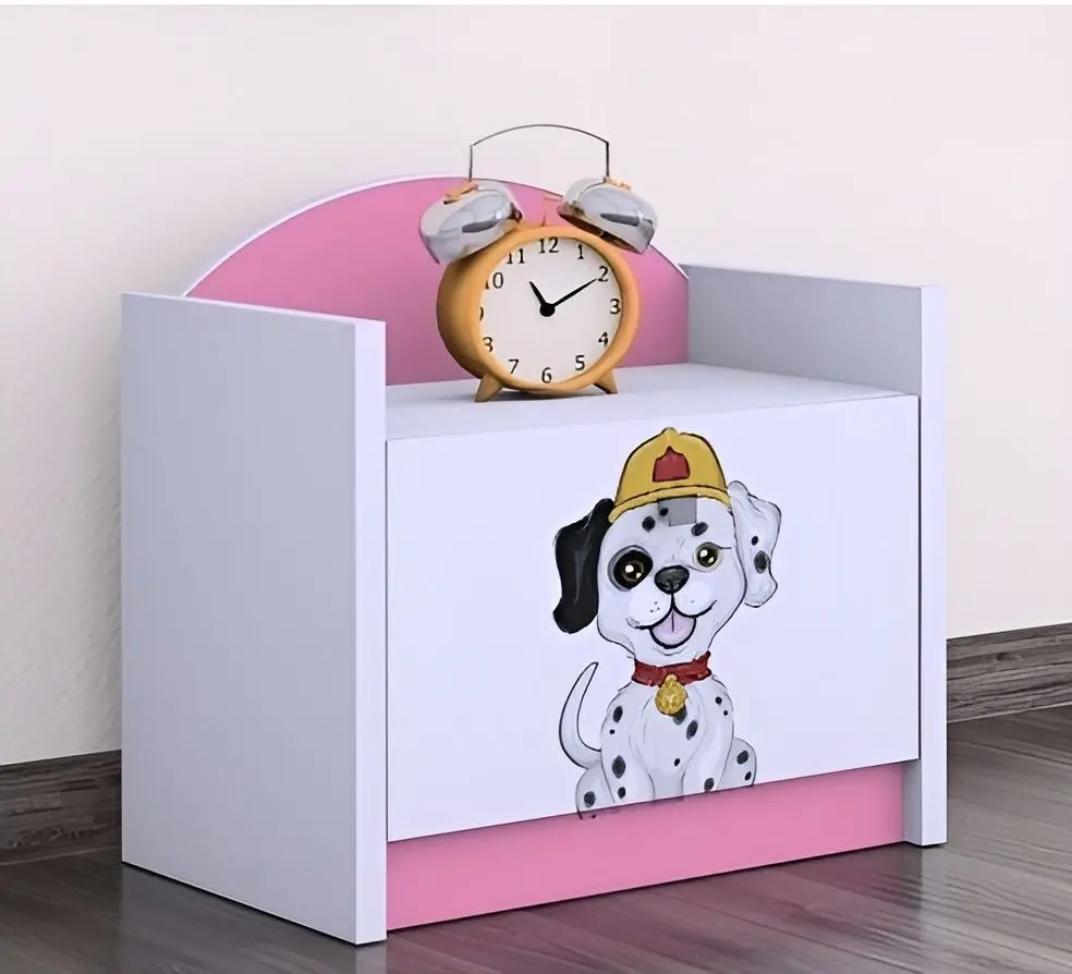 Noptiera Happy Babies Happy SZN02 Fire Dog (White/Pink)