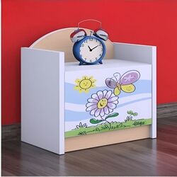 Noptiera Happy Babies Happy SZN02 Flower And Butterfly (White/Light Pear) Thumb