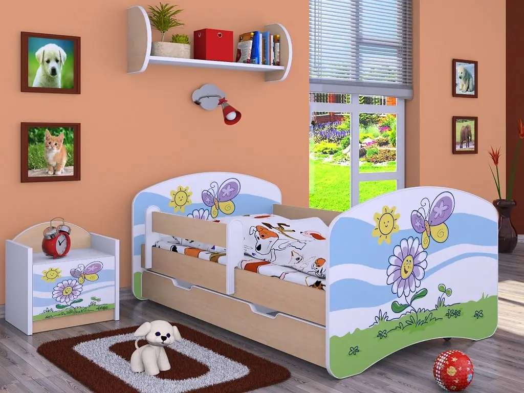 Noptiera Happy Babies Happy SZN02 Flower And Butterfly (White/Light Pear)