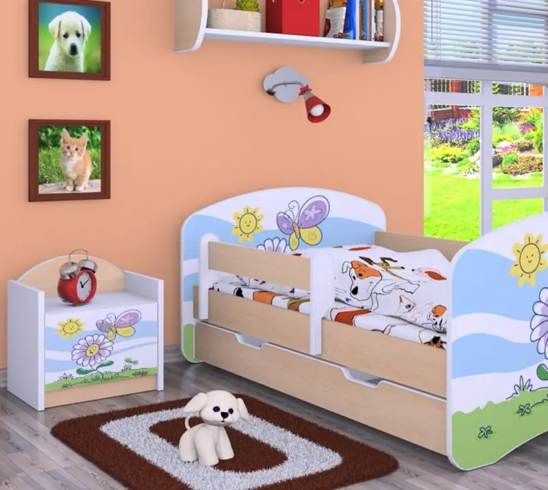 Noptiera Happy Babies Happy SZN02 Flower And Butterfly (White/Light Pear)