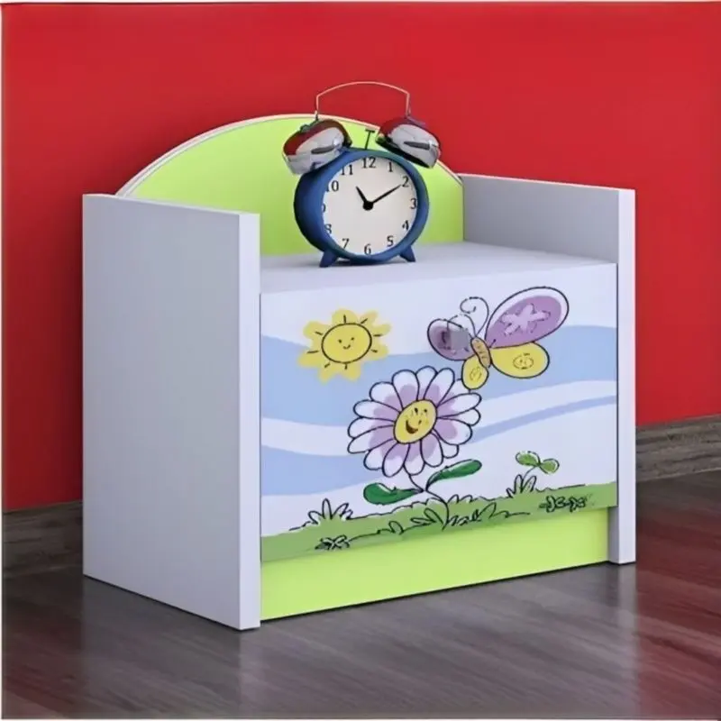 Noptiera Happy Babies Happy SZN02 Flower And Butterfly (White/Pastel Green)