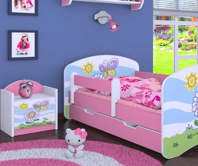 Noptiera Happy Babies Happy SZN02 Flower And Butterfly (White/Pink)