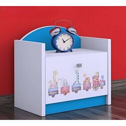 Noptiera Happy Babies Happy SZN02 Pastel Animals (White/Blue) Thumb