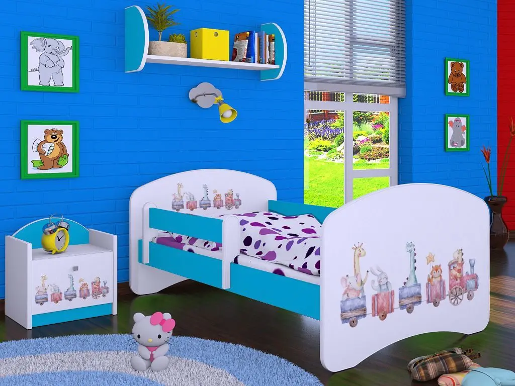 Noptiera Happy Babies Happy SZN02 Pastel Animals (White/Blue)