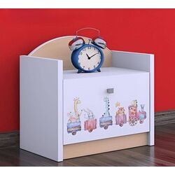 Noptiera Happy Babies Happy SZN02 Pastel Animals (White/Light Pear) Thumb