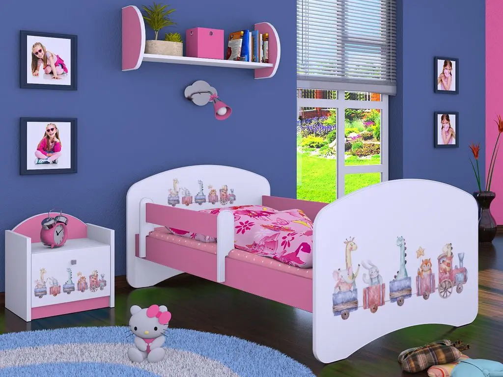 Noptiera Happy Babies Happy SZN02 Pastel Animals (White/Pink)