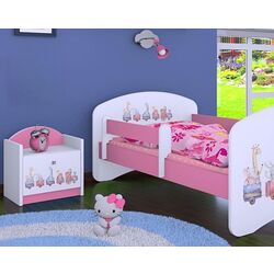 Noptiera Happy Babies Happy SZN02 Pastel Animals (White/Pink)