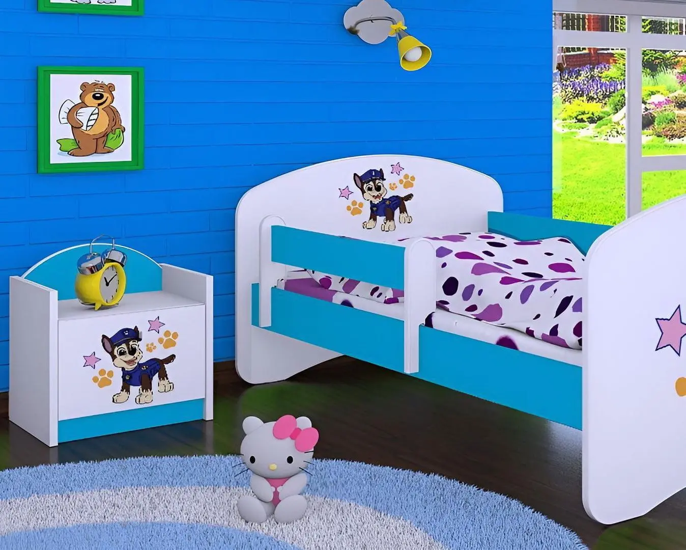 Noptiera Happy Babies Happy SZN02 Police Dog (White/Blue)