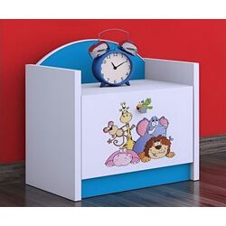 Noptiera Happy Babies Happy SZN02 Safari (White/Blue) Thumb