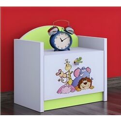 Noptiera Happy Babies Happy SZN02 Safari (White/Pastel Green) Thumb